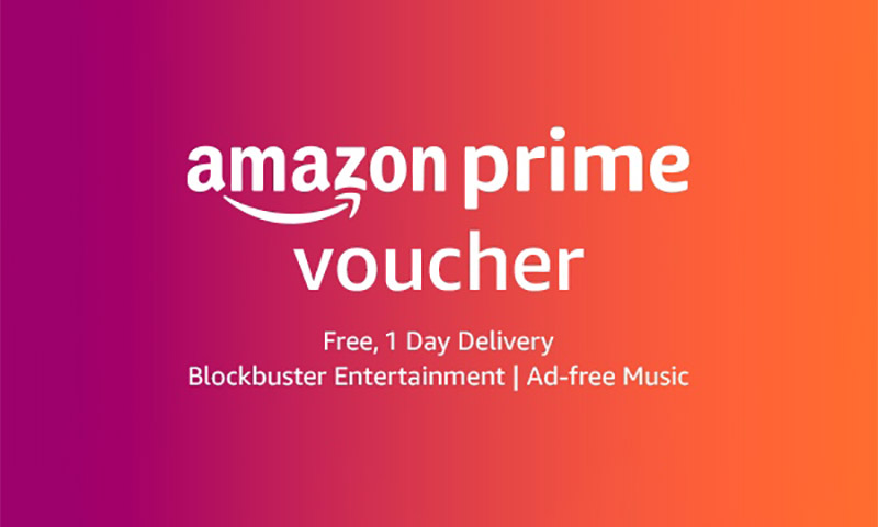 Amazon Prime Voucher-12 months Membership