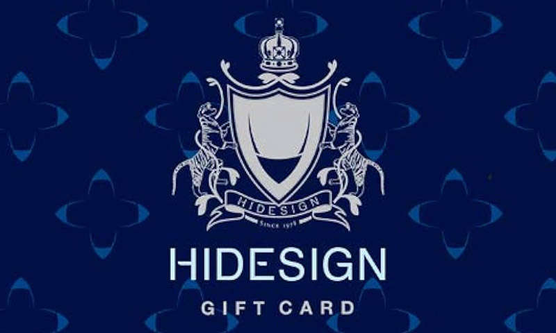 Hidesign Gift card