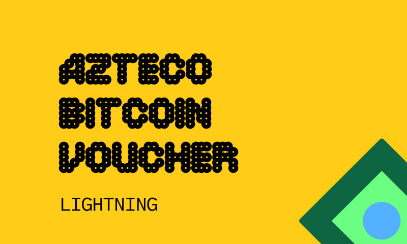 Azteco Bitcoin Voucher - Lightning USD