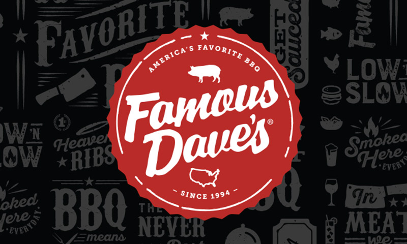 Famous daves bbq