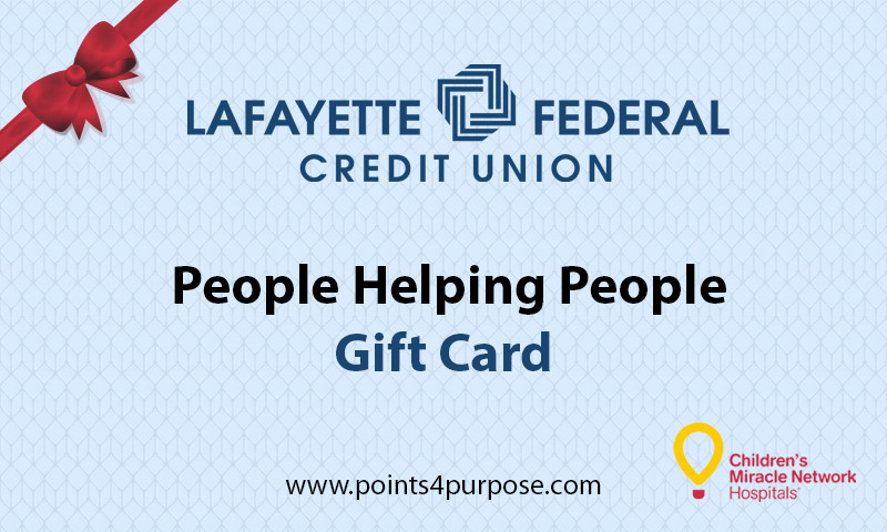 Lafayette Credit Union Gift Card